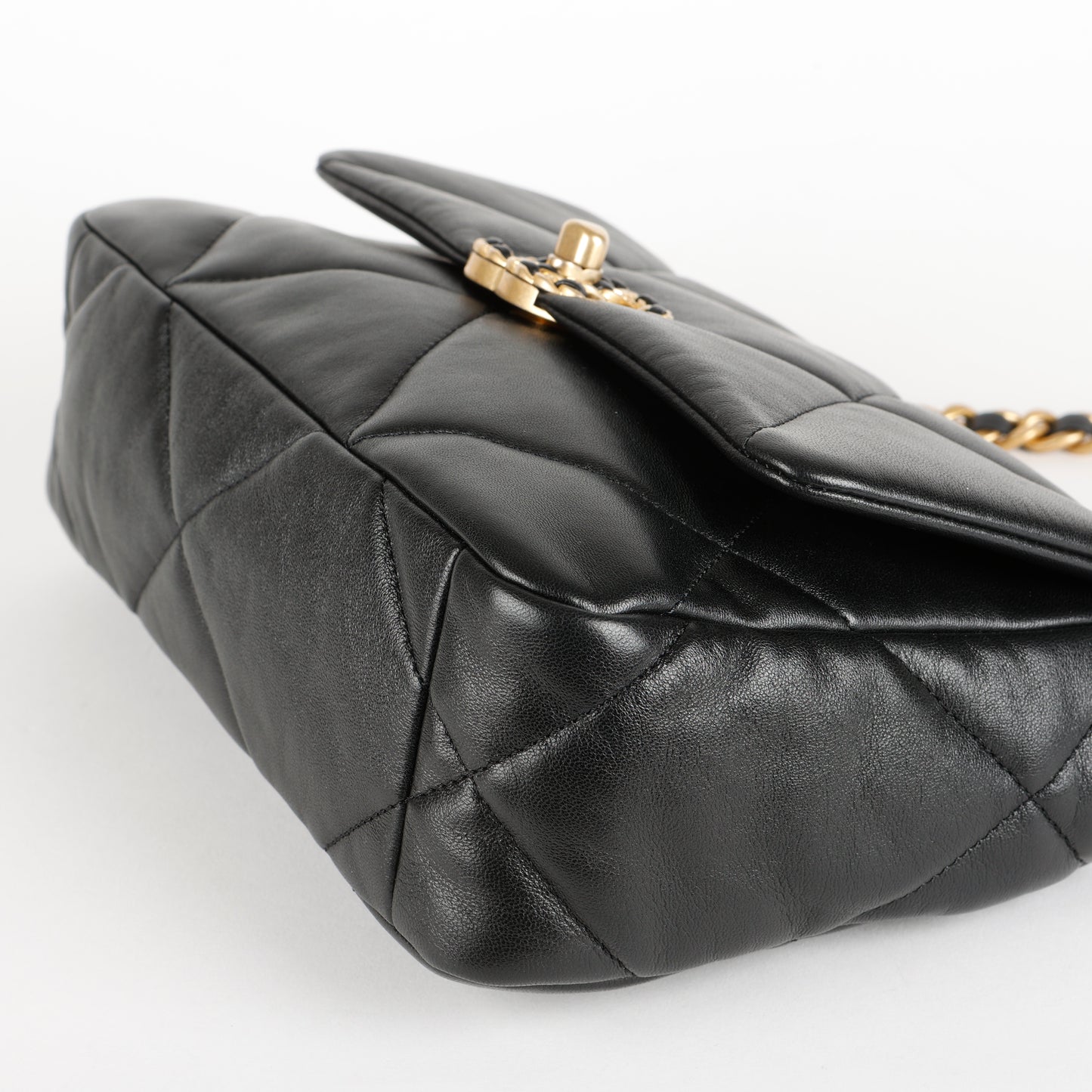 Small 19, Black Lambskin