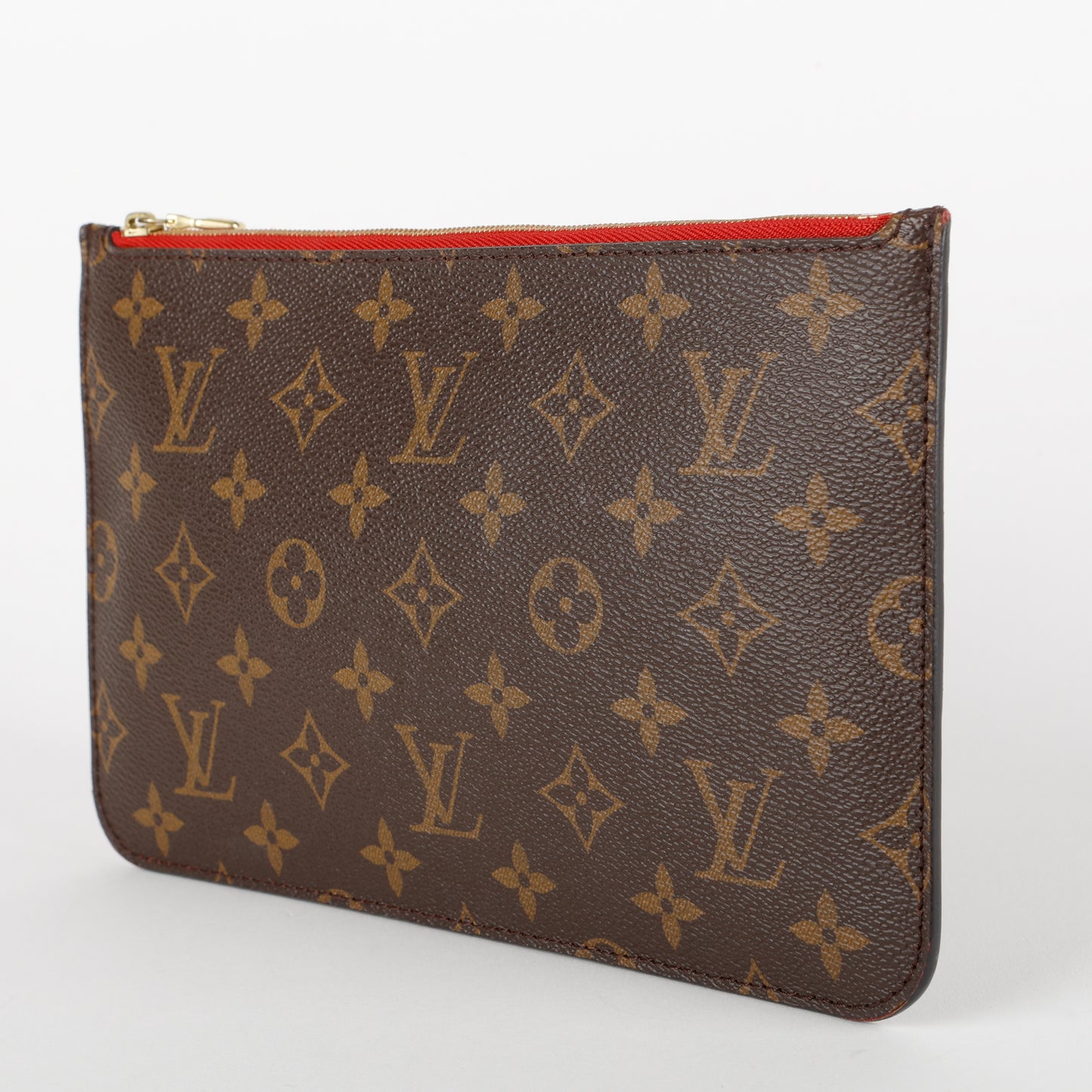 Pochette Wristlet, Monogram Red