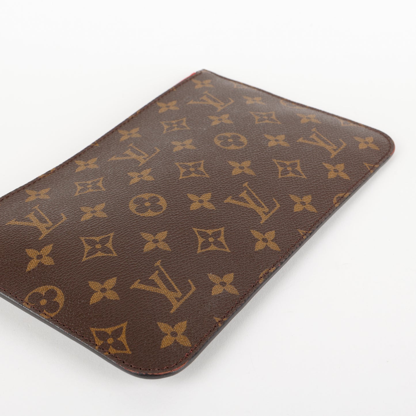Pochette Wristlet, Monogram Red