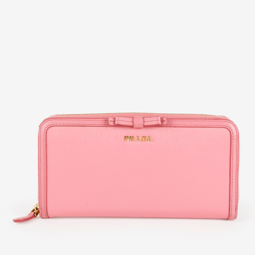 Fioco Zip Around Wallet, Pink Move