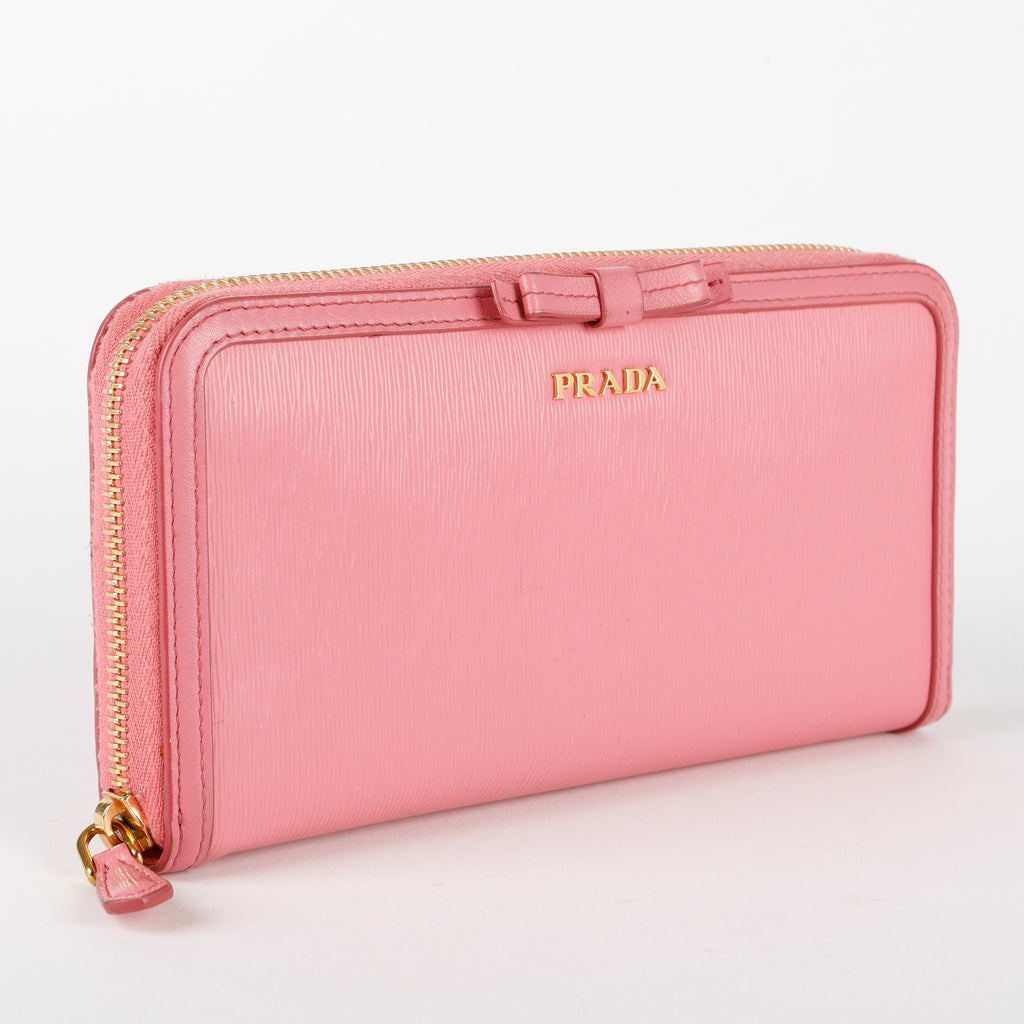 Fioco Zip Around Wallet, Pink Move