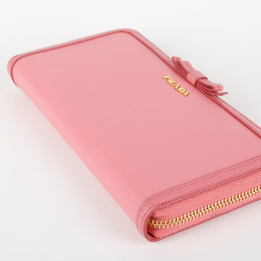 Fioco Zip Around Wallet, Pink Move