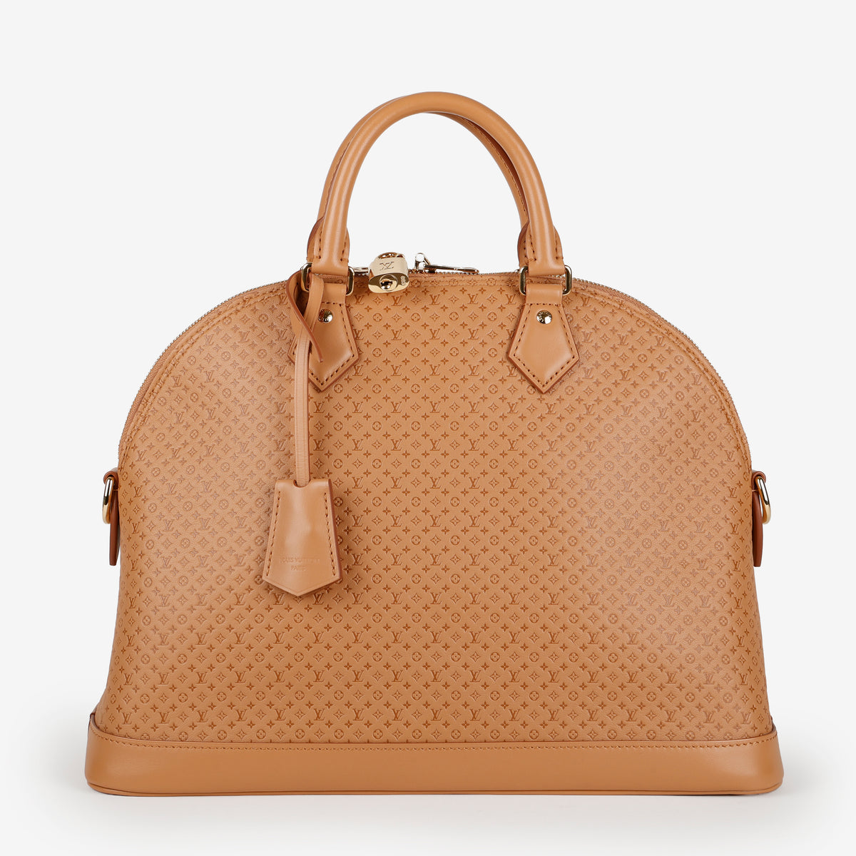 Alma MM, Soft, Minigram Empreinte Caramel