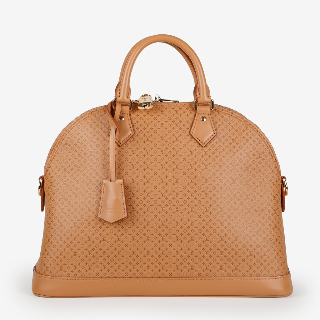 Alma MM, Soft, Minigram Empreinte Caramel