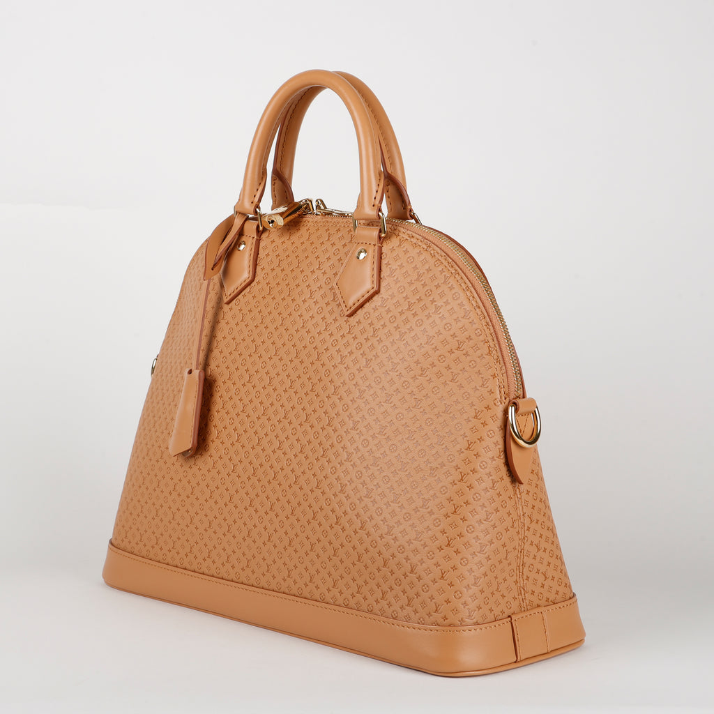 Alma MM, Soft, Minigram Empreinte Caramel