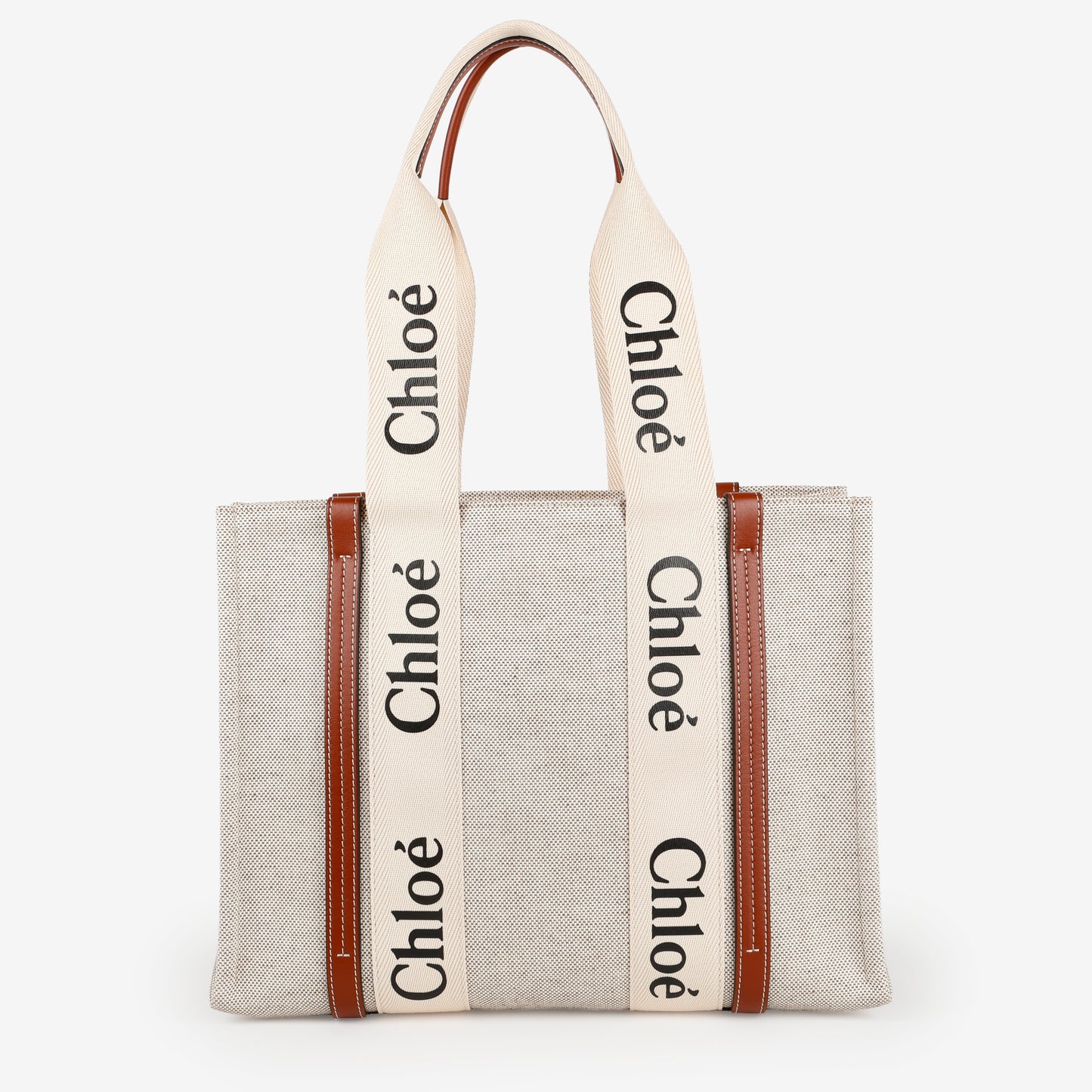 Medium Woody Tote, Cream