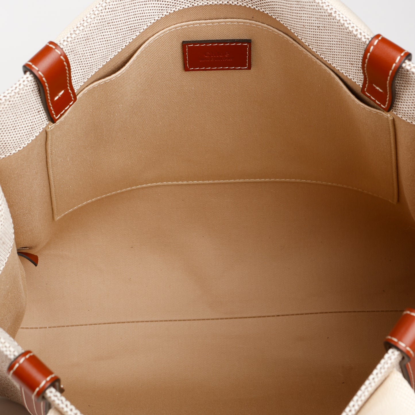 Medium Woody Tote, Cream