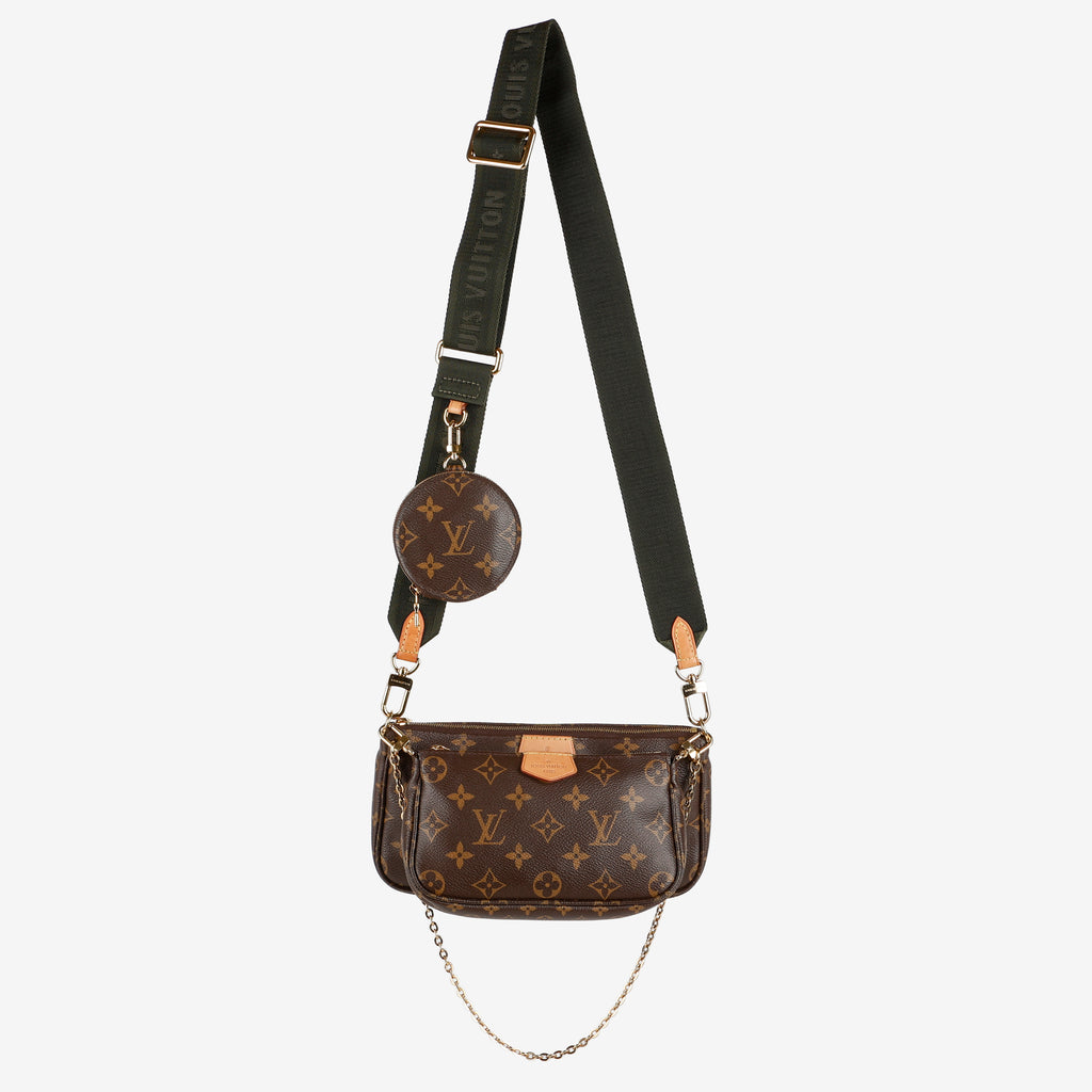 Multi Pochette Accessories, Monogram Khaki