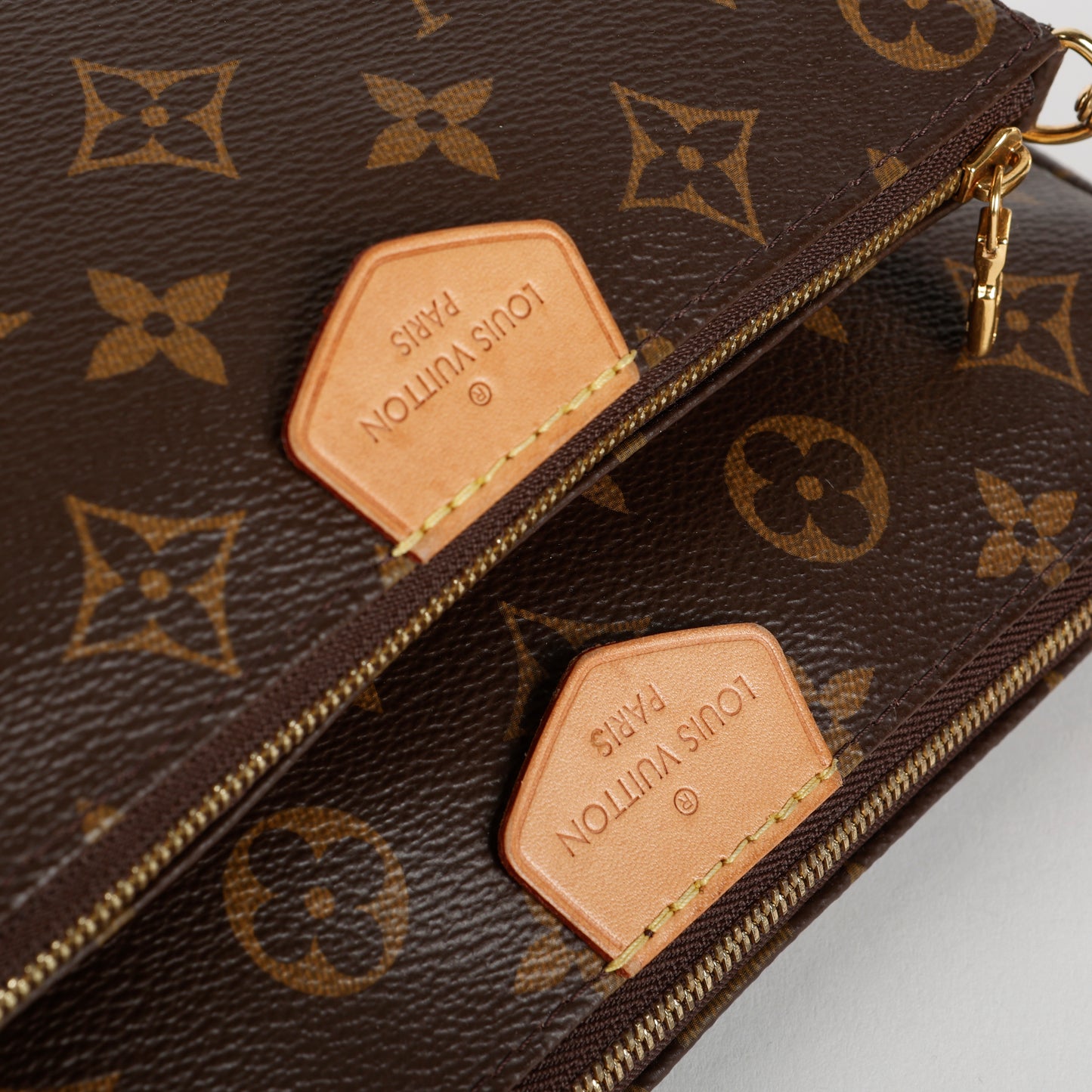Multi Pochette Accessories, Monogram Khaki