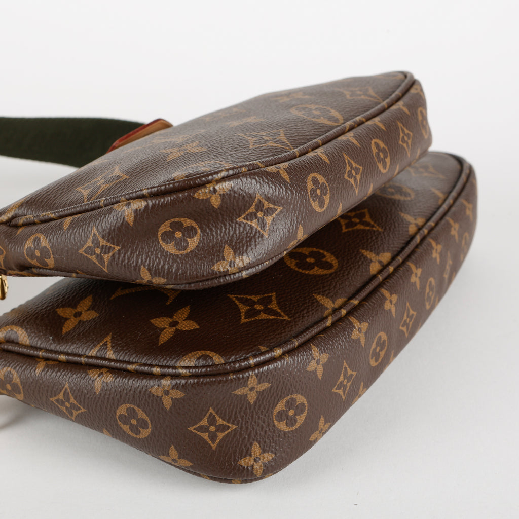 Multi Pochette Accessories, Monogram Khaki