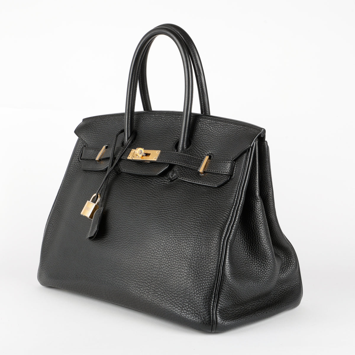 Birkin 35 Black, Togo, Gold Hardware (2005, I Square)