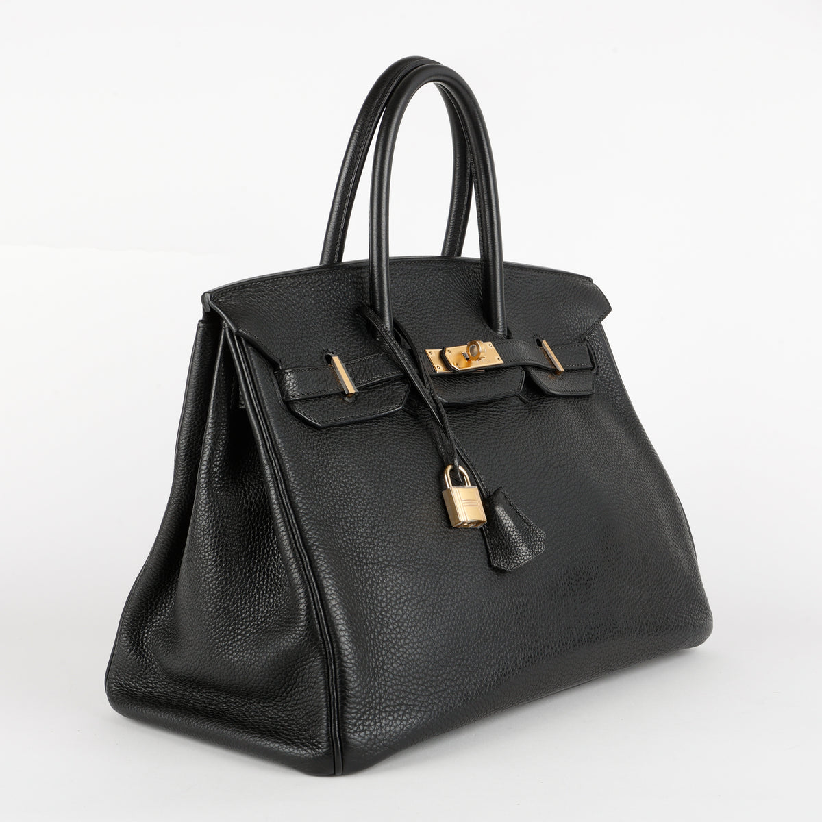 Birkin 35 Black, Togo, Gold Hardware (2005, I Square)