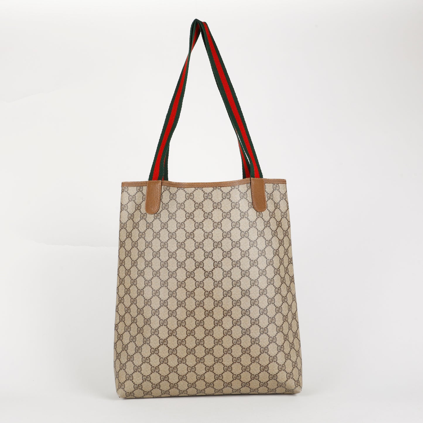 Vintage GG Plus Tote, Coated Canvas