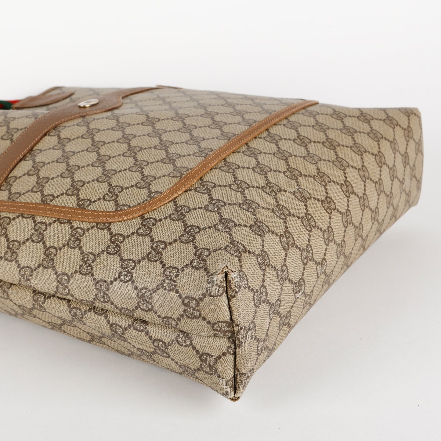 Vintage GG Plus Tote, Coated Canvas