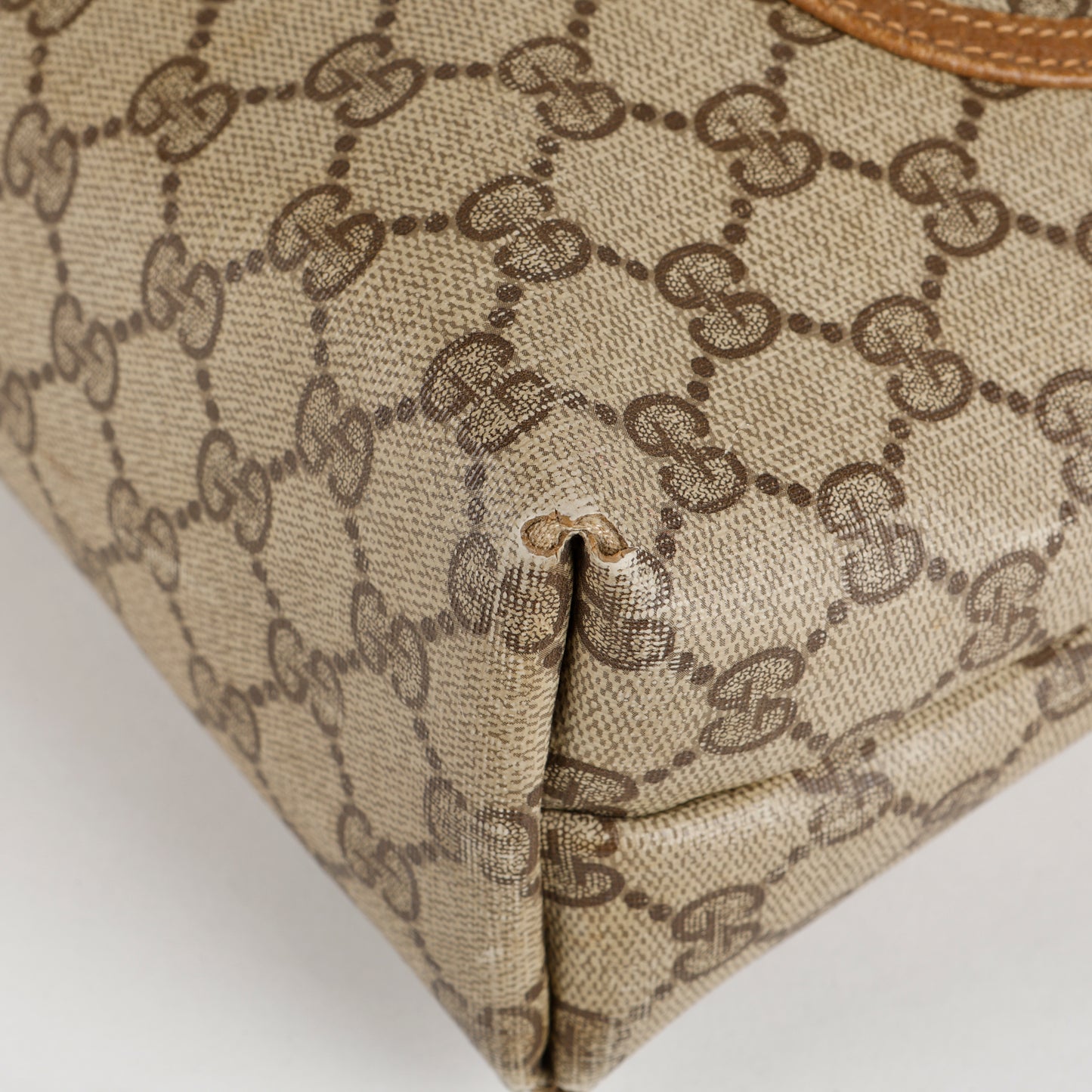 Vintage GG Plus Tote, Coated Canvas