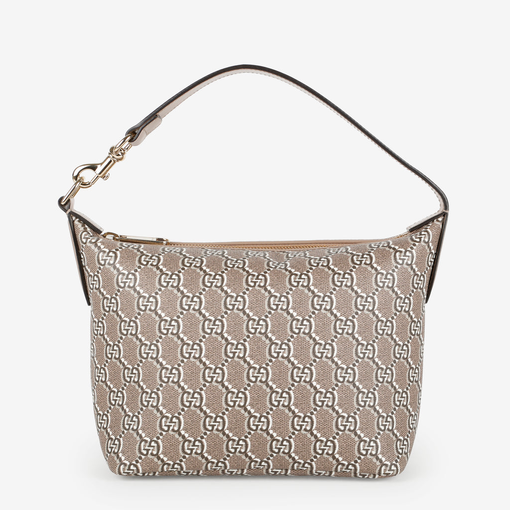 Super Mini Ophidia Shoulder Bag, GG Shadow Canvas