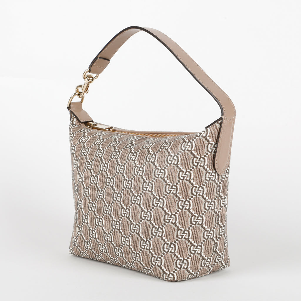 Super Mini Ophidia Shoulder Bag, GG Shadow Canvas
