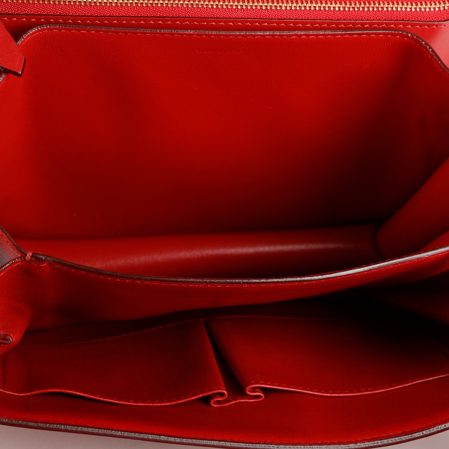Medium Classic Box Bag, Red Smooth Calfskin
