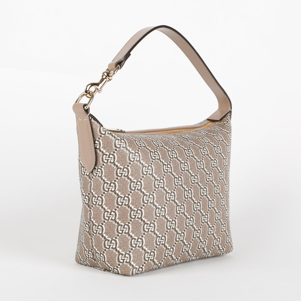 Super Mini Ophidia Shoulder Bag, GG Shadow Canvas
