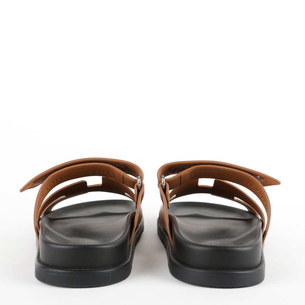 Chypre Sandal, Naturel Size 36.5 (US 6.5)