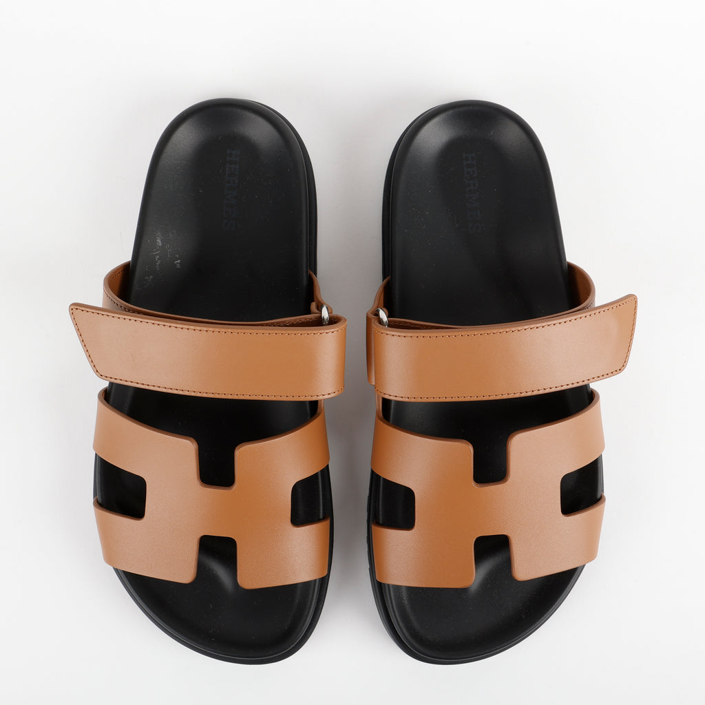 Chypre Sandal, Naturel Size 36.5 (US 6.5)