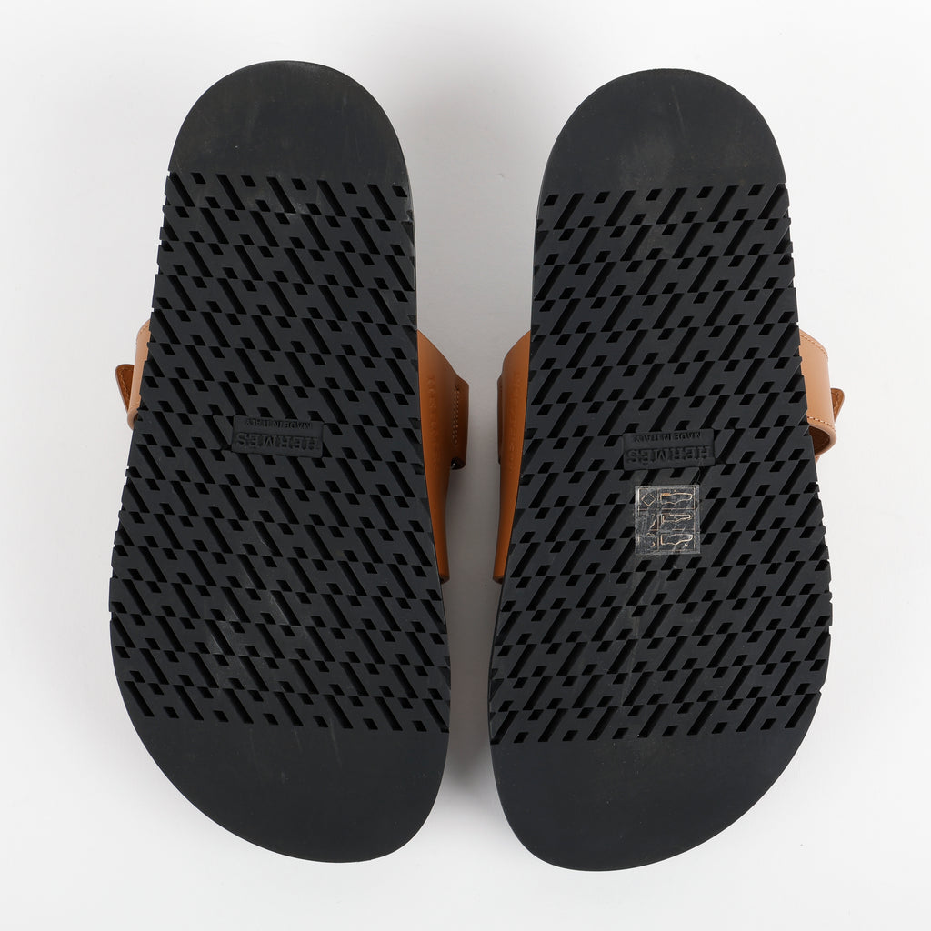 Chypre Sandal, Naturel Size 36.5 (US 6.5)