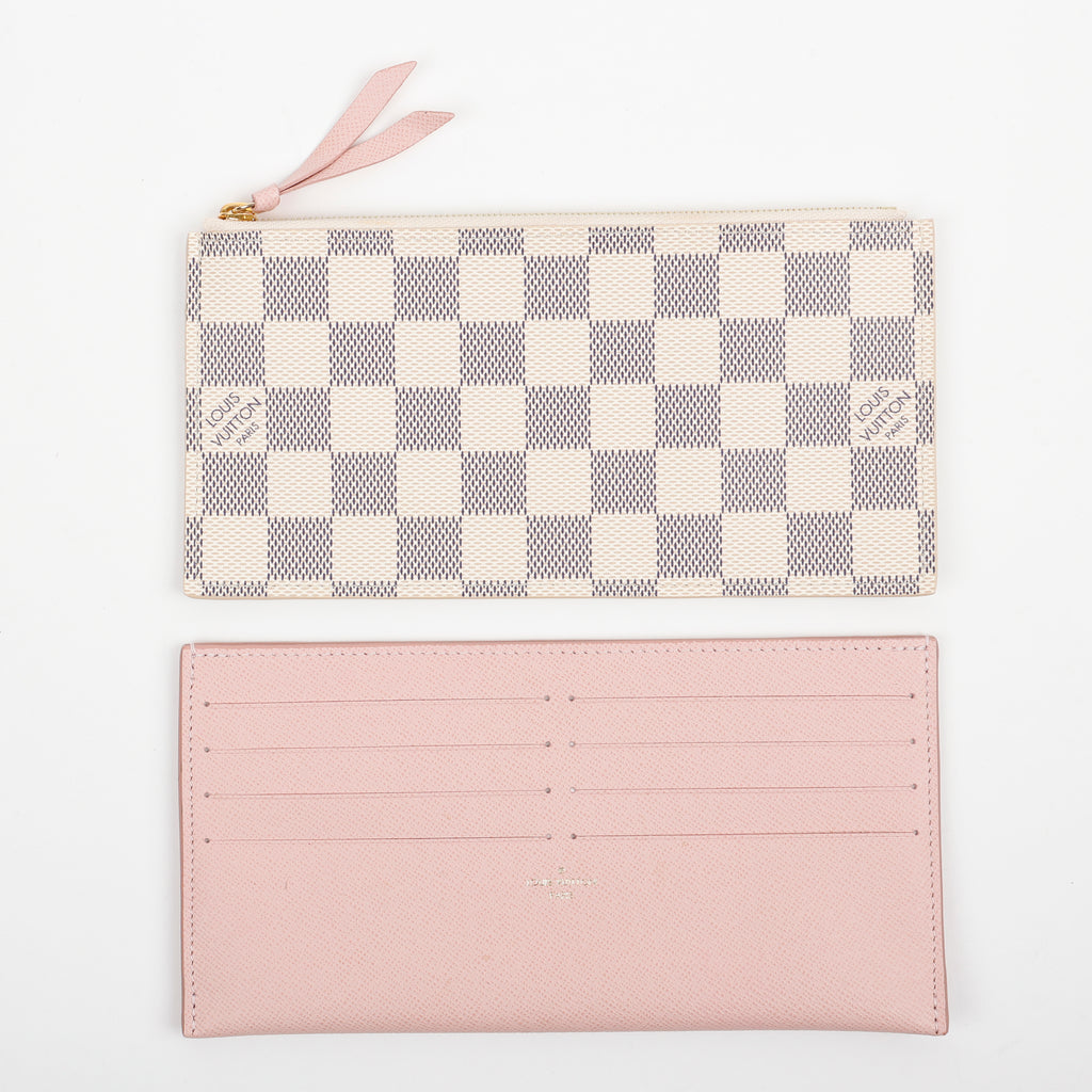 Felicie Pochette, Damier Azur