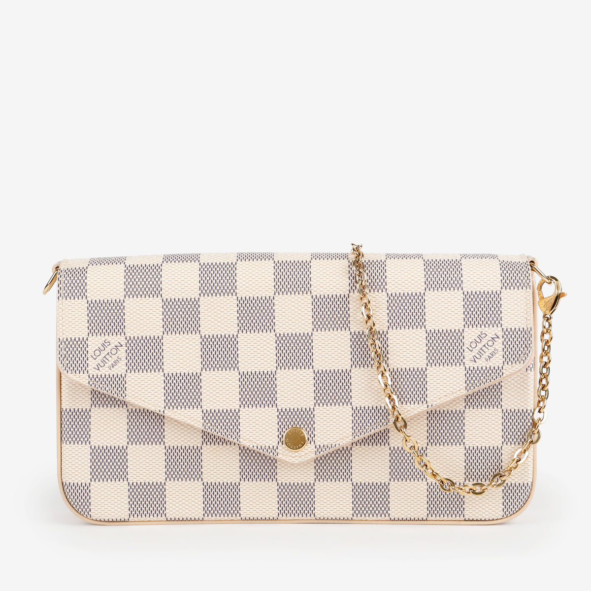 Felicie Pochette, Damier Azur