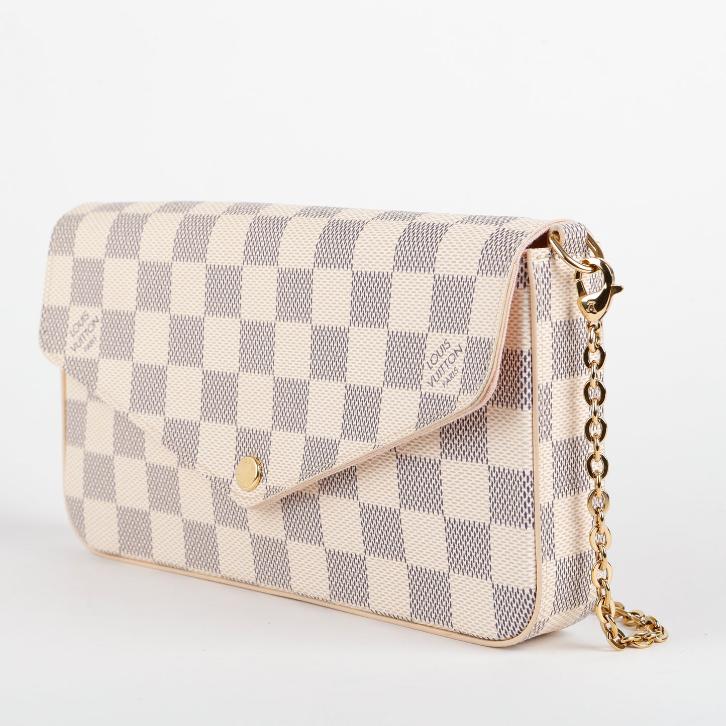 Felicie Pochette, Damier Azur