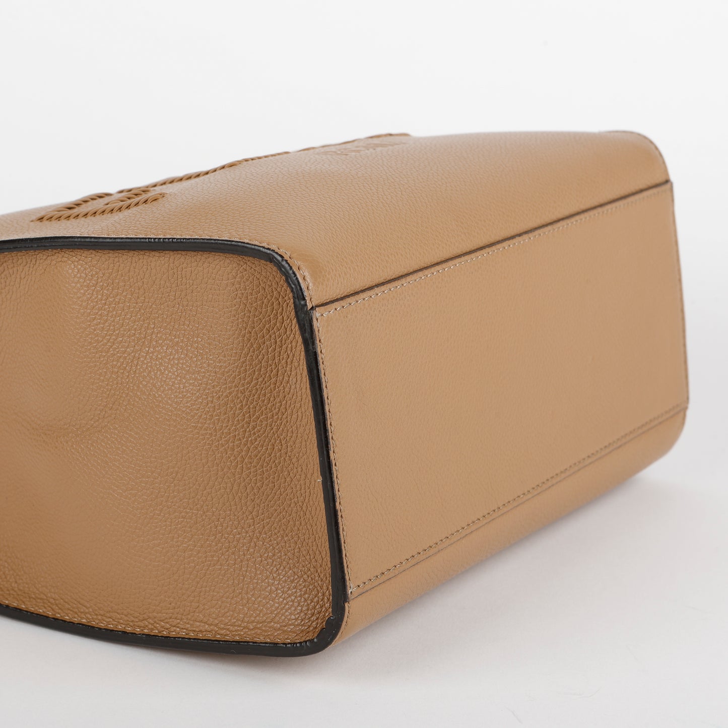 Small Santa Barbara Sunshine Tote, Cappucino