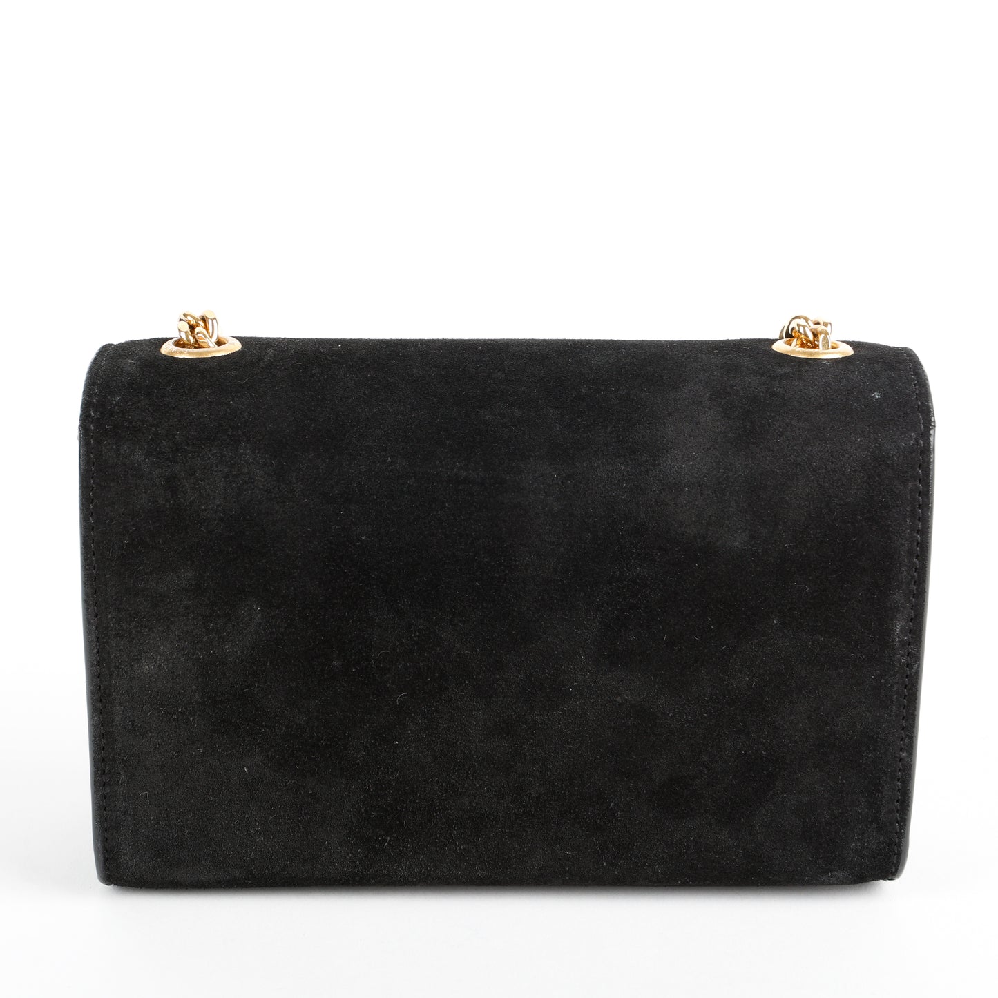 Mini Kate Tassel Crossbody, Black Velvet