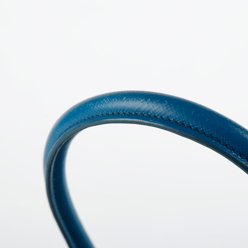 Medium Galleria Tote, Blue Saffiano