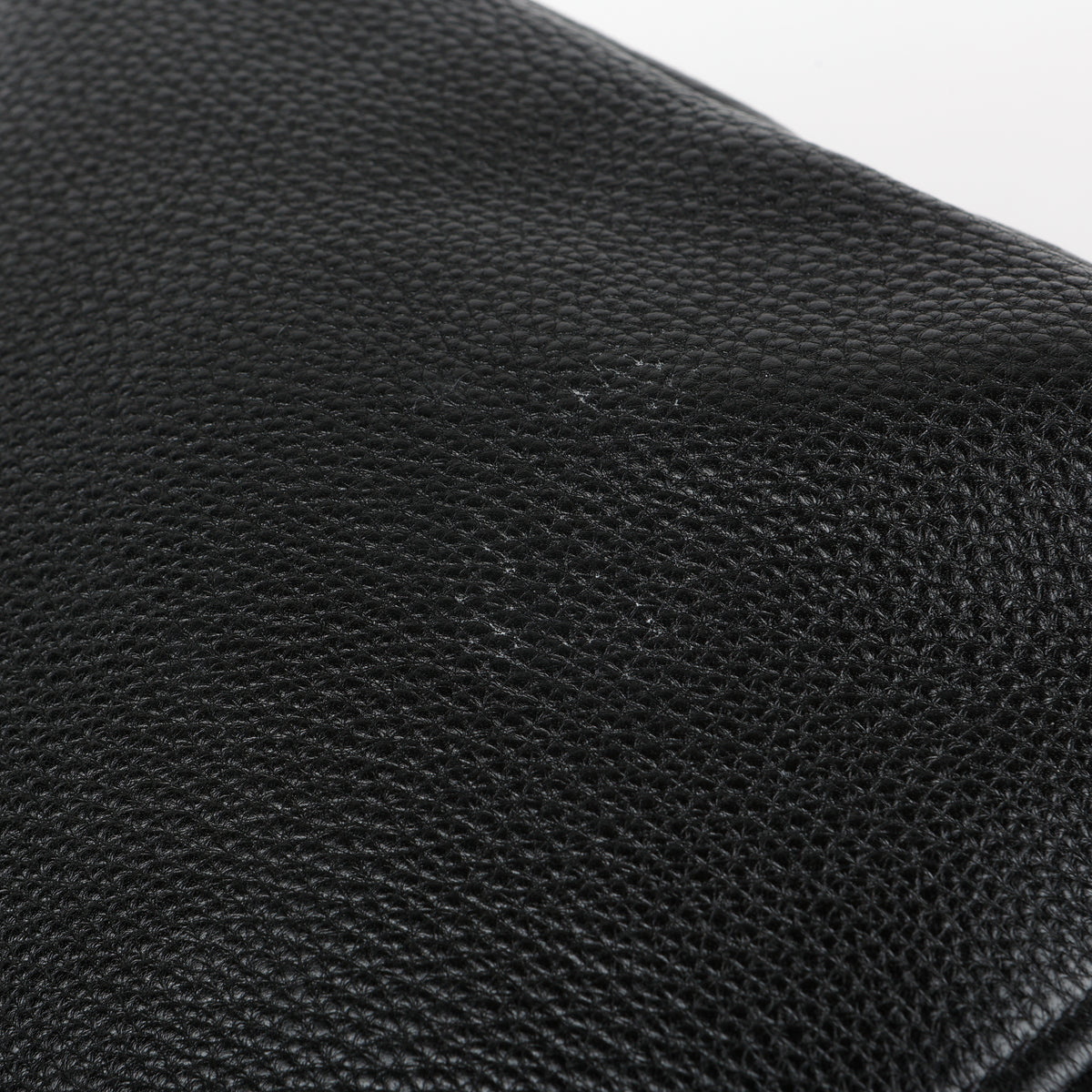 Medium Gardener Tote, Black Grained Calfskin