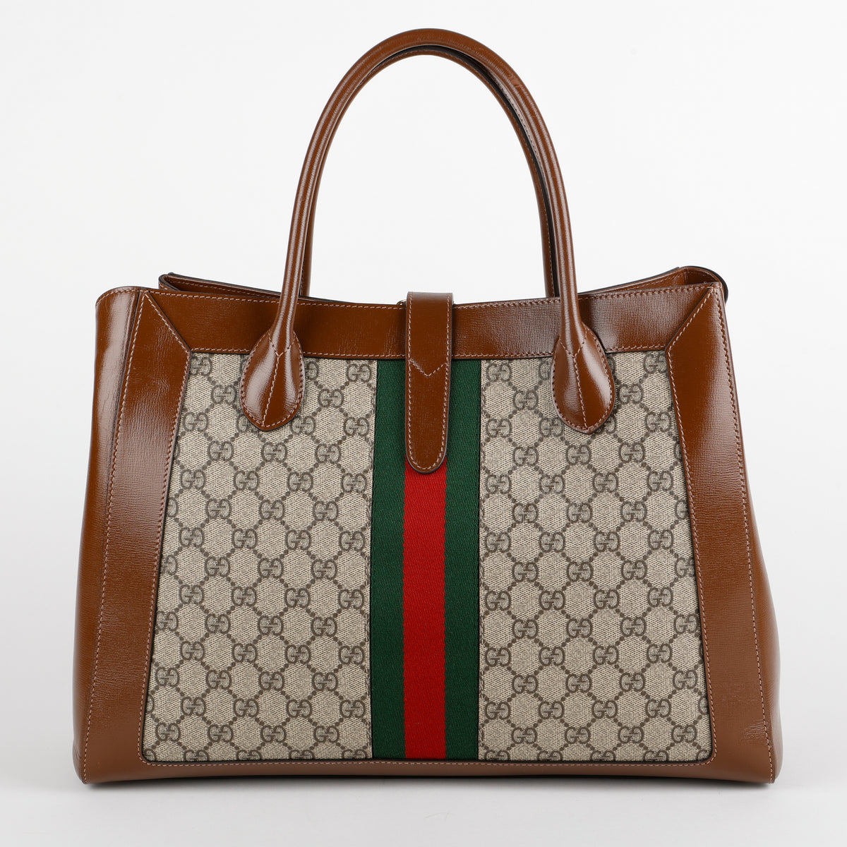 Large Jackie 1961 Tote, Canvas/Brown