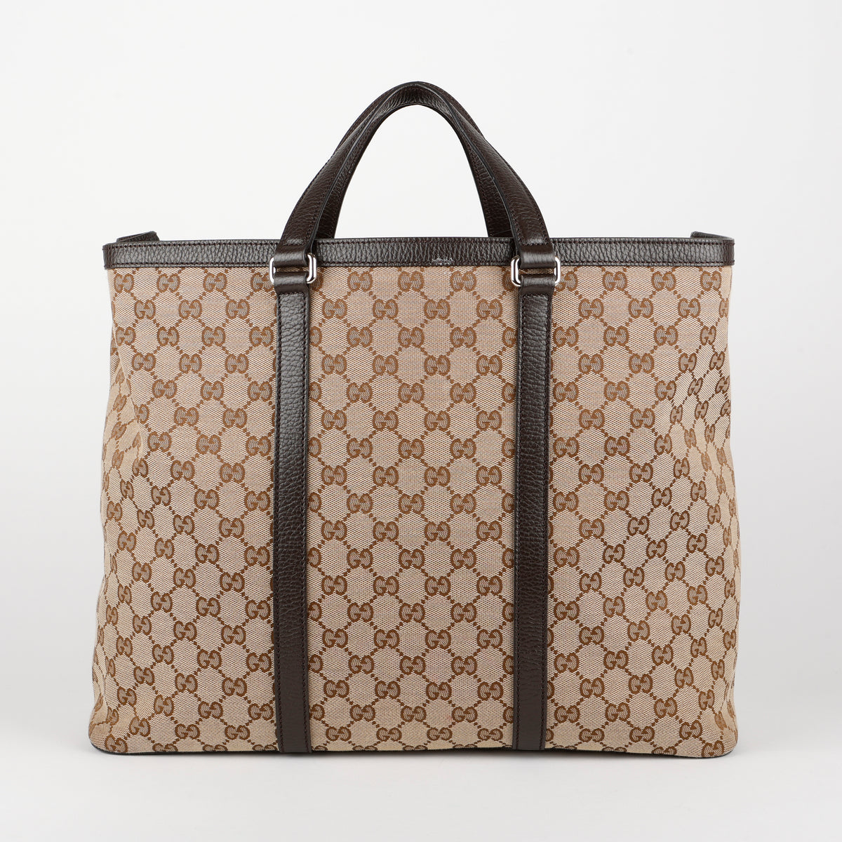 Large Joy Tote, Canvas/Brown