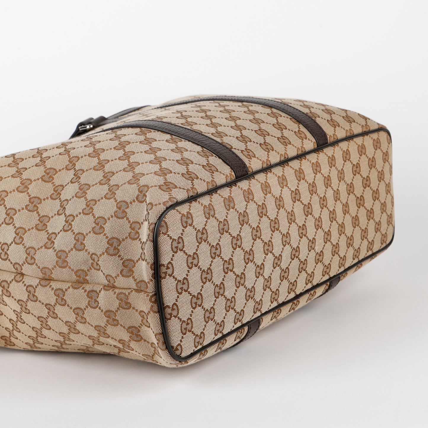 Large Joy Tote, Canvas/Brown
