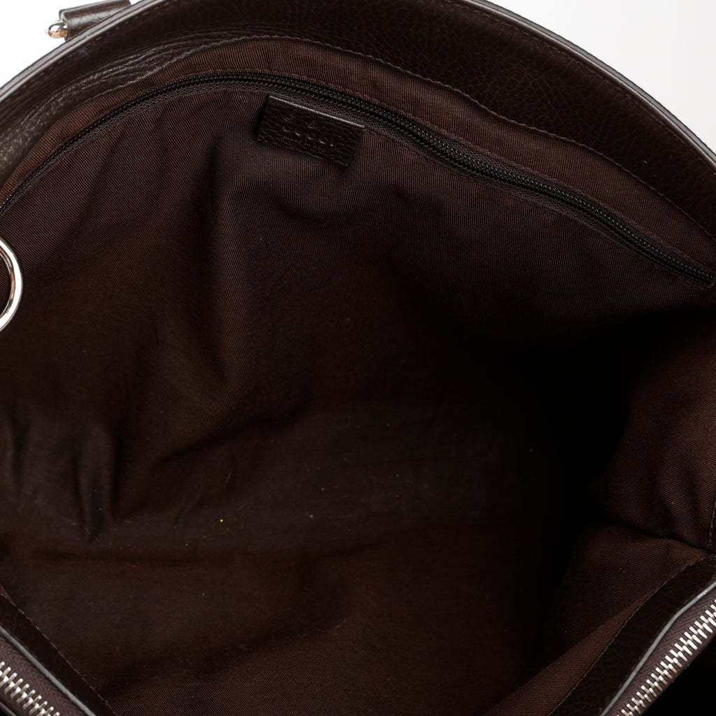 Large Joy Tote, Canvas/Brown