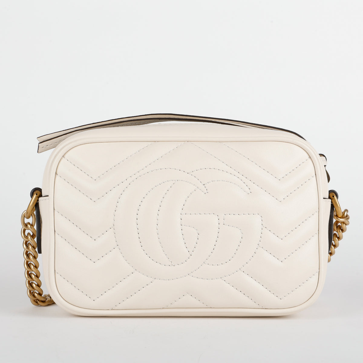 Mini Marmont Camera Bag, Cream