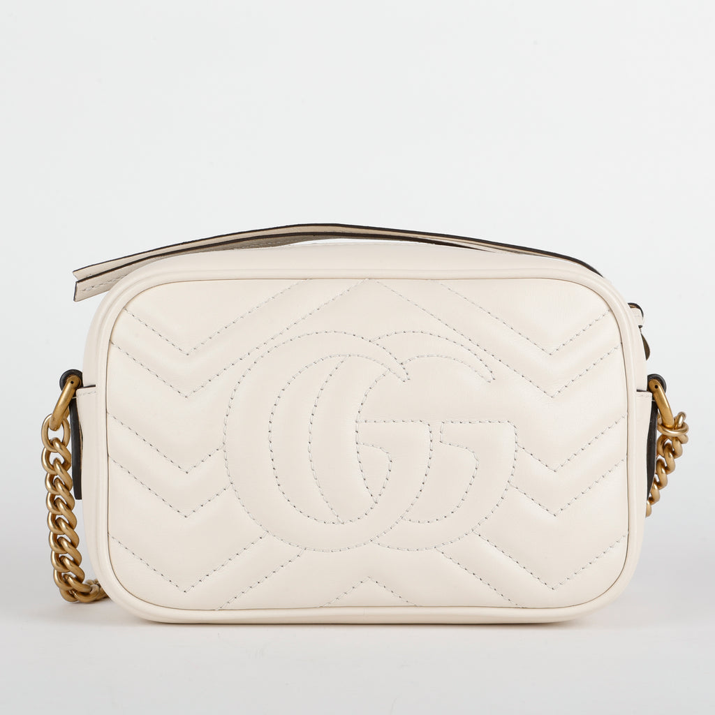 Mini Marmont Camera Bag, Cream