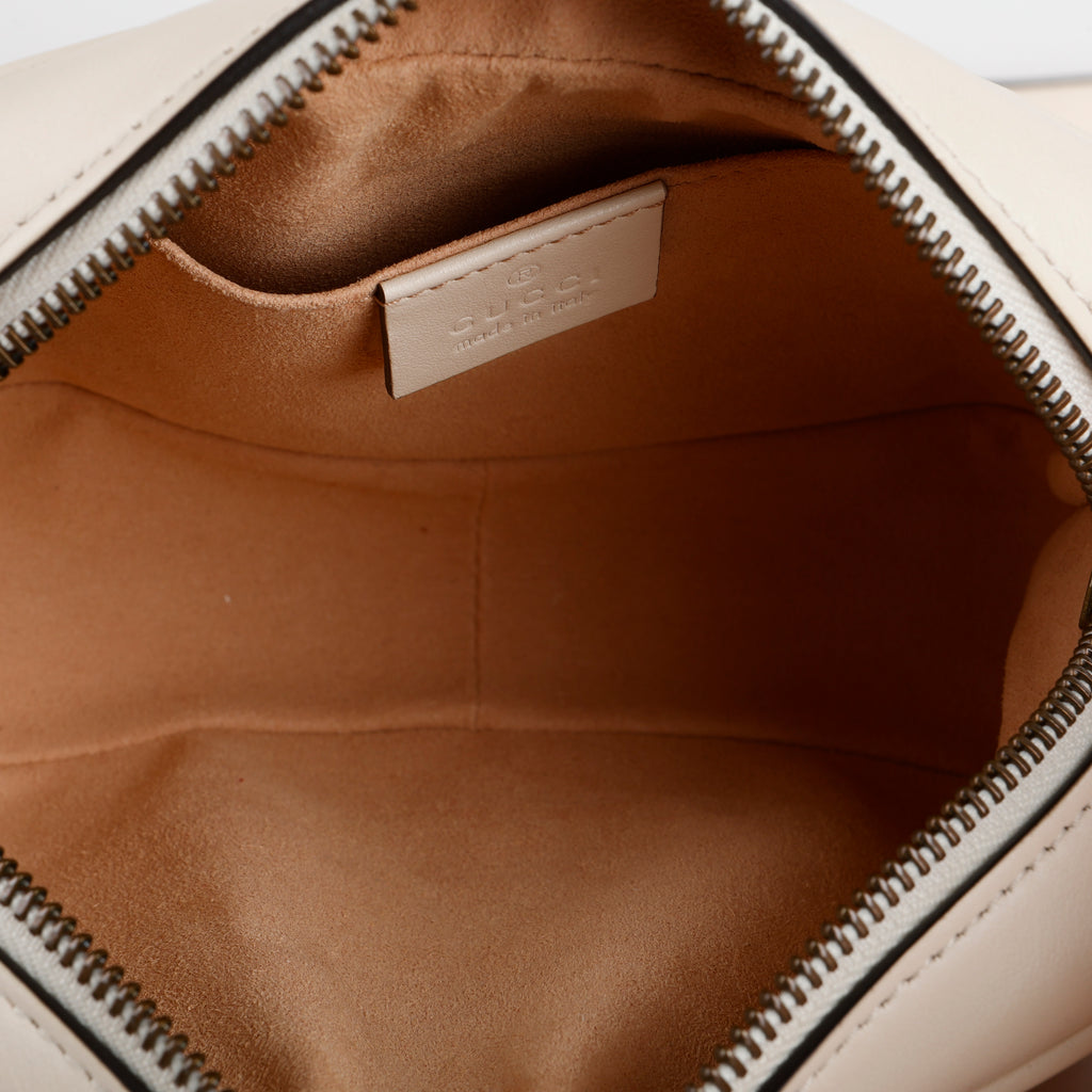 Mini Marmont Camera Bag, Cream