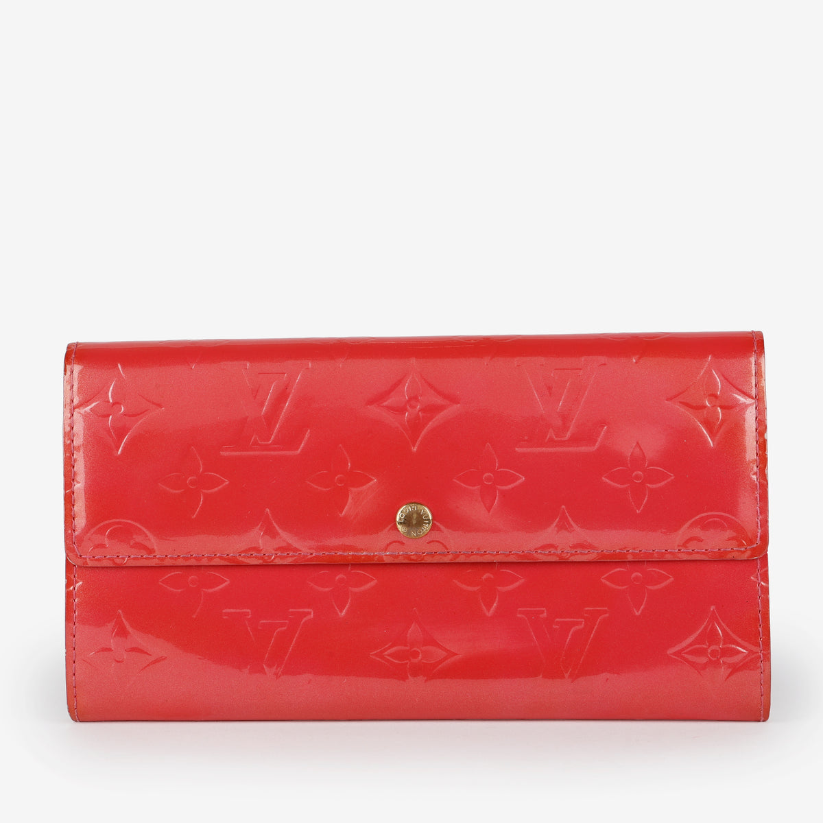 Vernis Sarah Wallet, Coral Pink 709