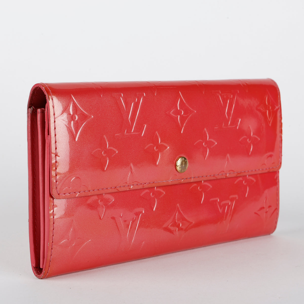 Vernis Sarah Wallet, Coral Pink 709