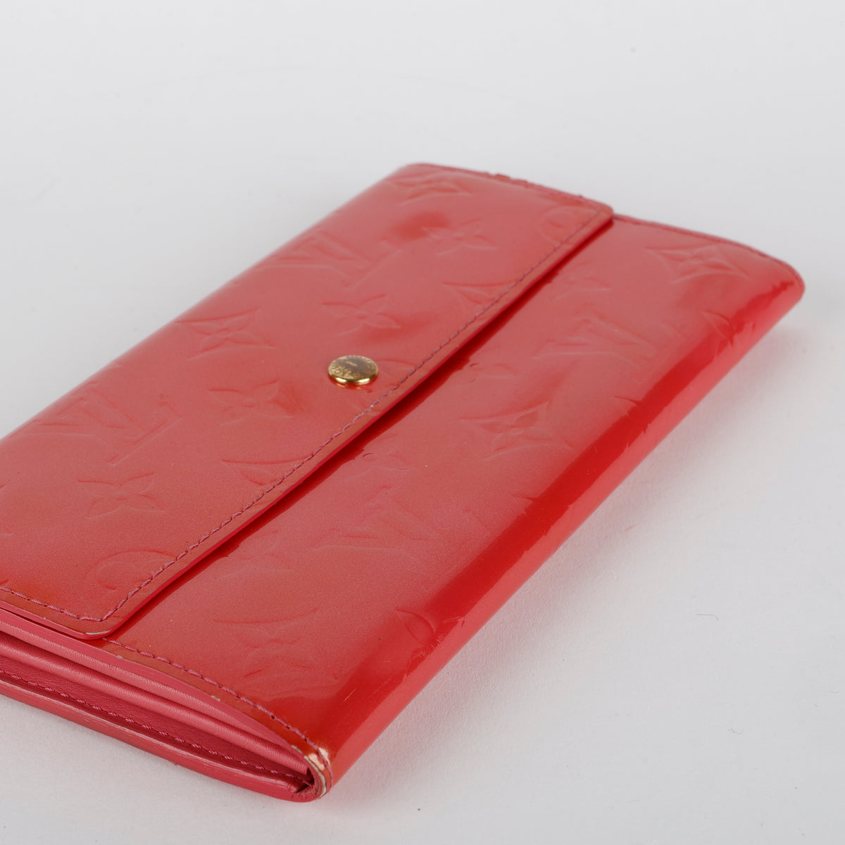 Vernis Sarah Wallet, Coral Pink 709