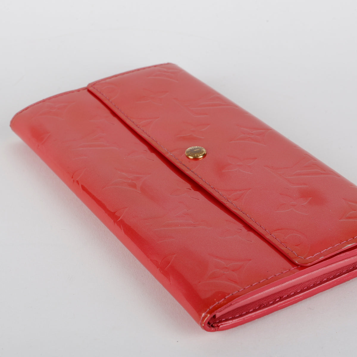 Vernis Sarah Wallet, Coral Pink 709