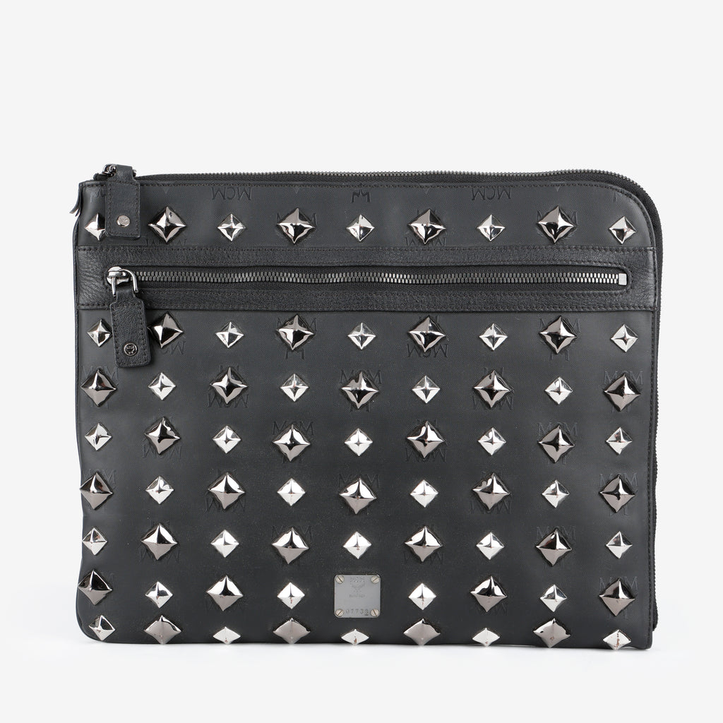 Visetos Glam Studs Clutch, Black