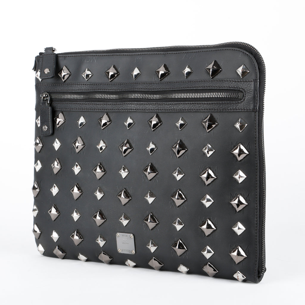 Visetos Glam Studs Clutch, Black
