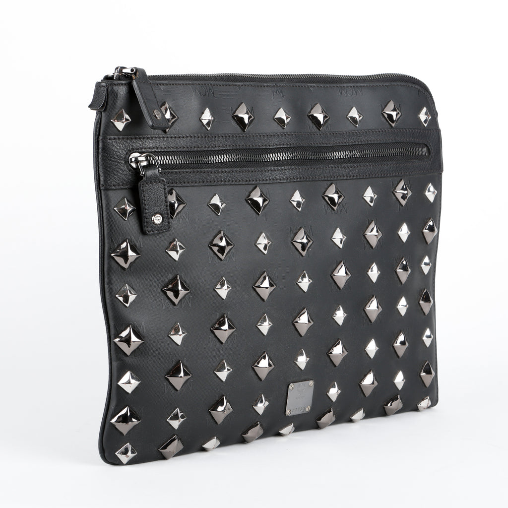 Visetos Glam Studs Clutch, Black