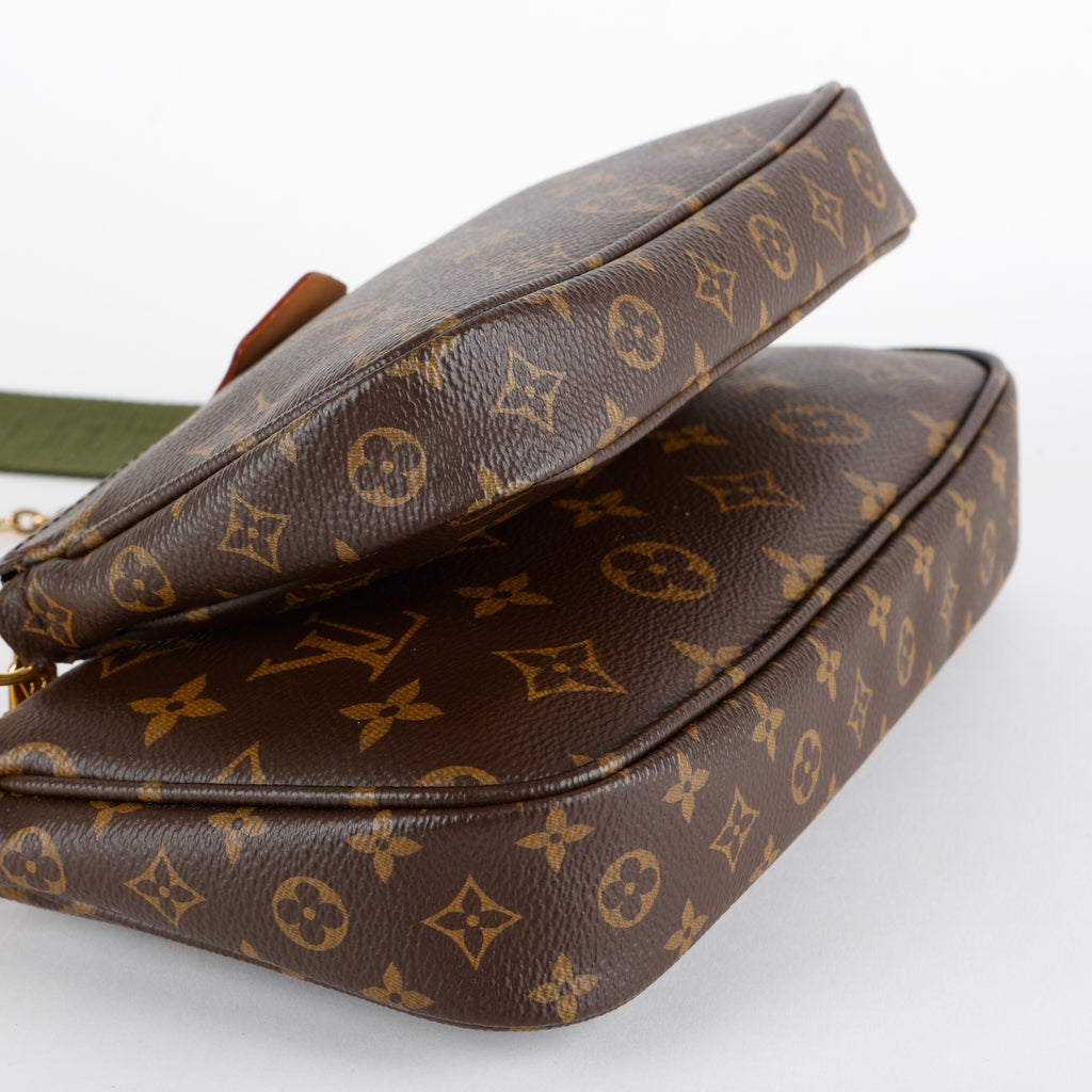 Multi Pochette Accessories, Monogram Khaki