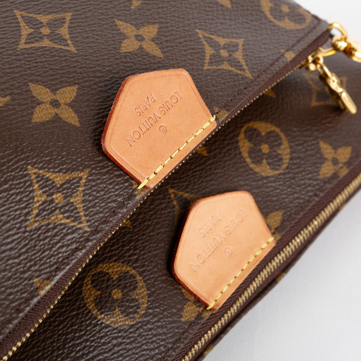Multi Pochette Accessories, Monogram Khaki