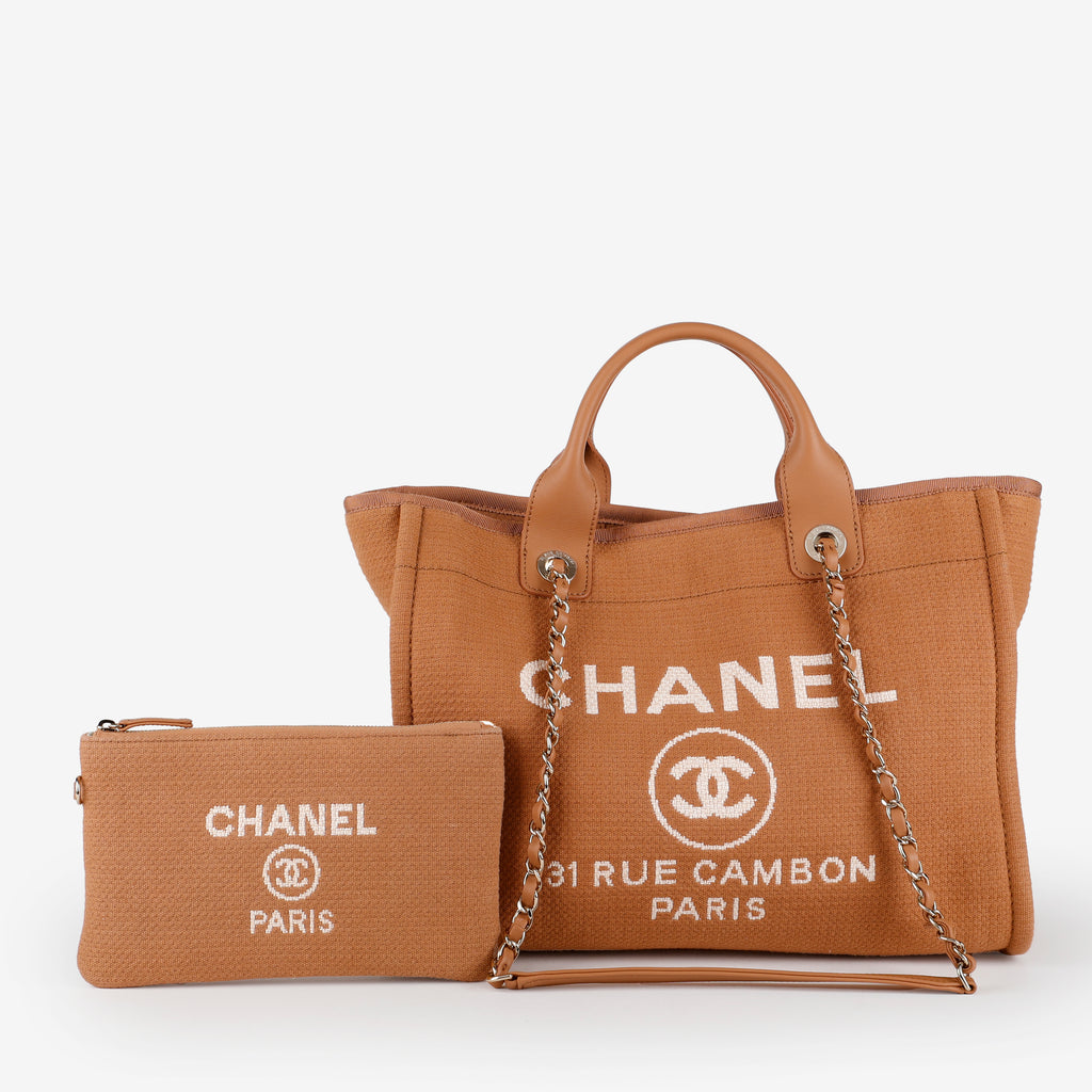 Small Tweed Deauville, Camel/Cream 6667